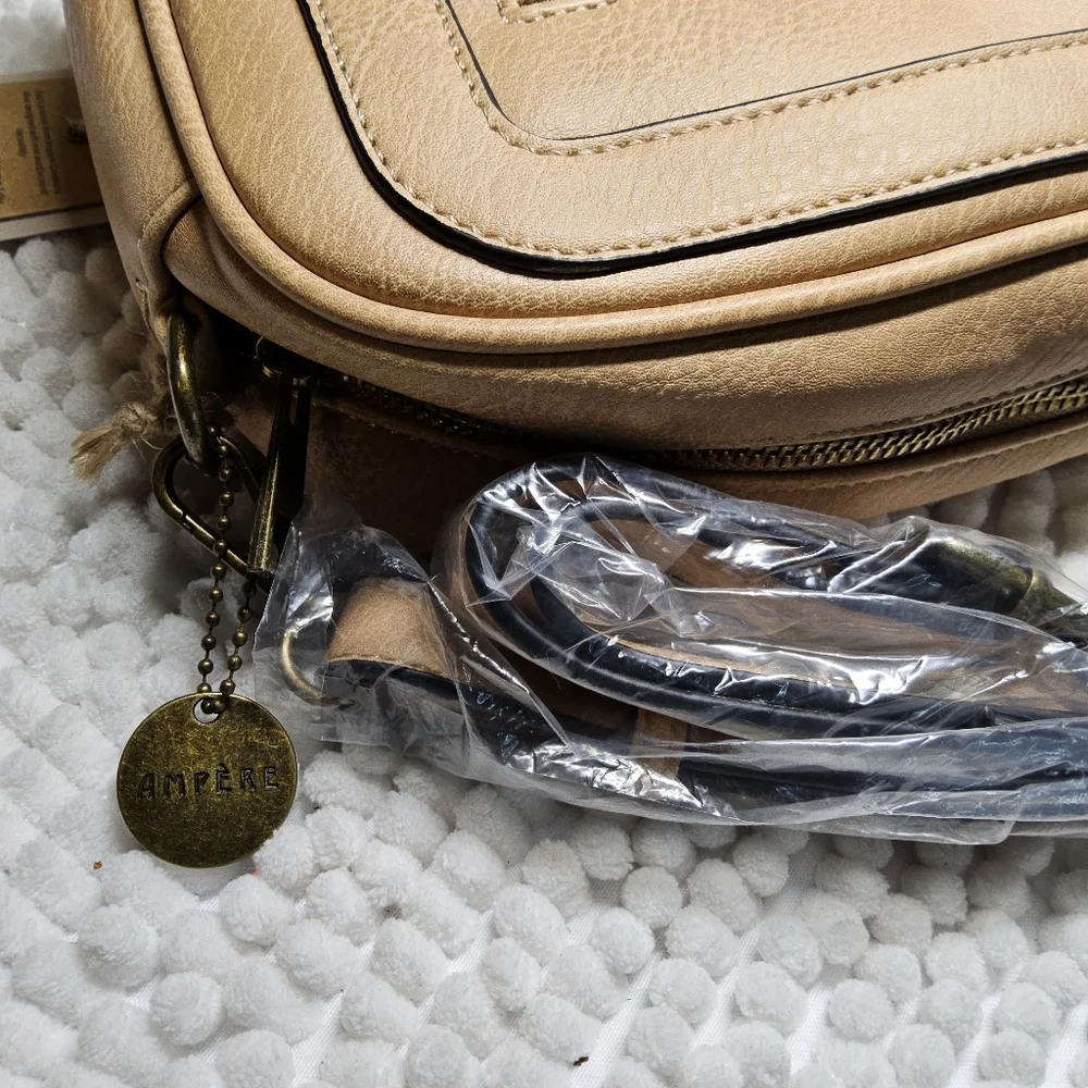 Ampere Creations Elegant sand Crossbody Bag